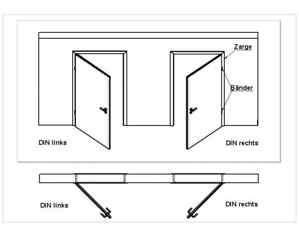 Einsteckschloß für Objekt-Innentüren Kl.3 PZ 72/65 Sonder-Stulplänge 280mm R/L